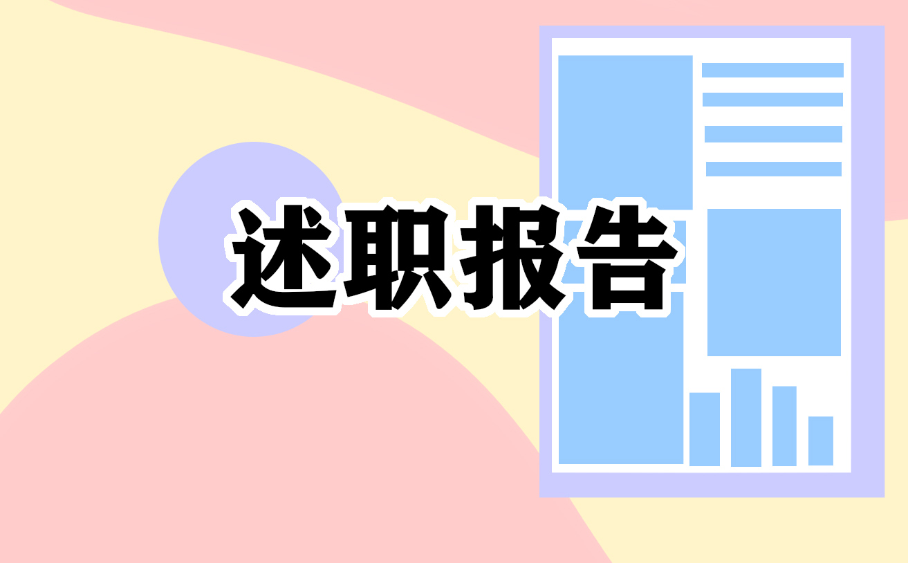 个人述职总结模版
