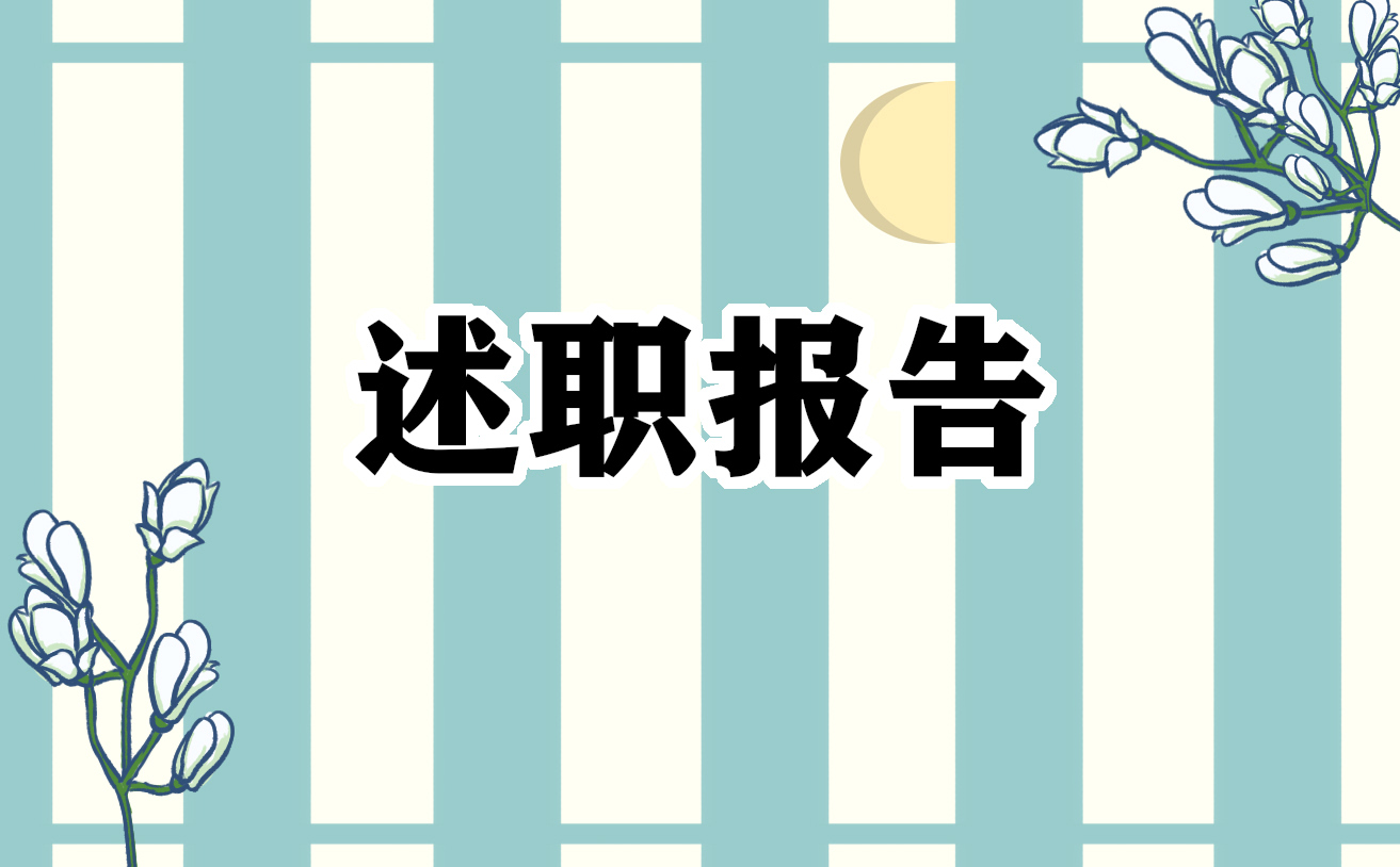 个人述职工作总结