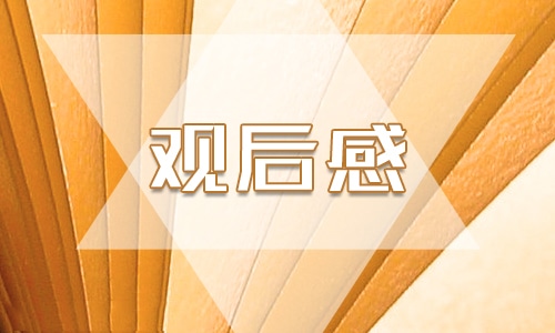 观看《感动中国》节目观后感
